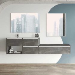 Mueble de Baño 220 cm. Modular Aqua Combinación 20-14