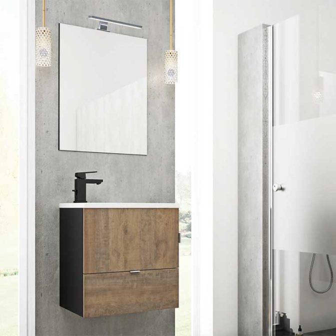 Mueble de Baño Petit 50 cm. Puerta y Cajón