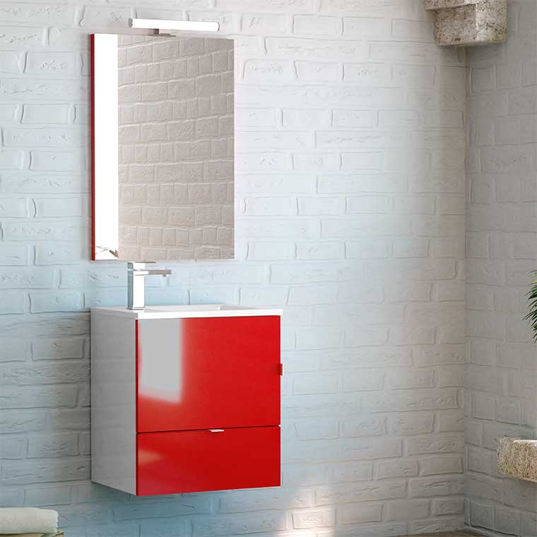 ▷ Mueble de Baño Petit 50 cm. Puerta y Cajón, ENVÍO GRATIS