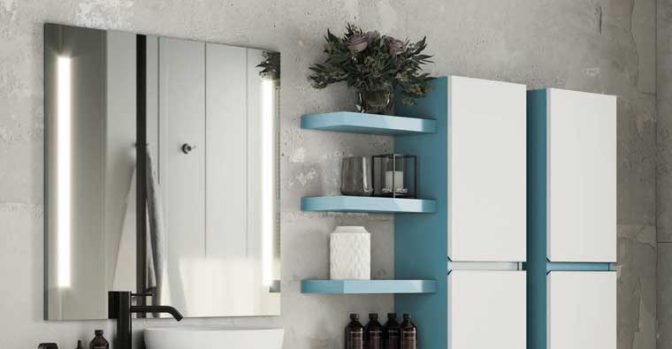Espejo de baño modelo Frontled