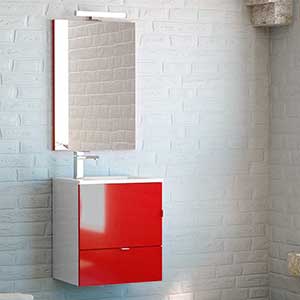 Muebles de baño de 1 cajón, 1 puerta