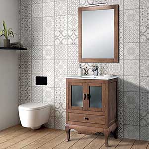 Muebles de baño de 1 cajón, 2 puertas