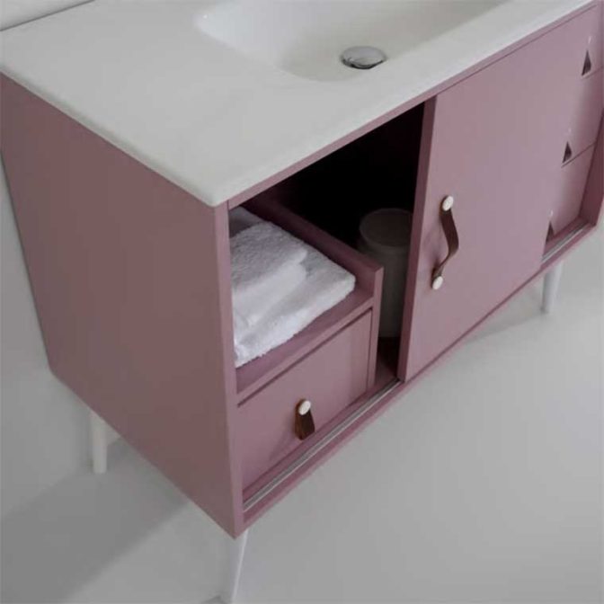 Detalle Mueble de Baño Trendy 80 cm. de Creaciones del Espino