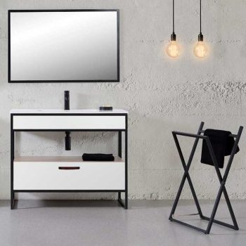 Mueble de Baño Quality 100 x 45 cm. Blanco