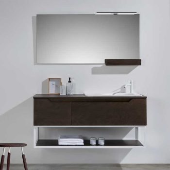 Mueble de Baño Top 120 cm. 1 Cajón, 1 Puerta, de Creaciones del Espino