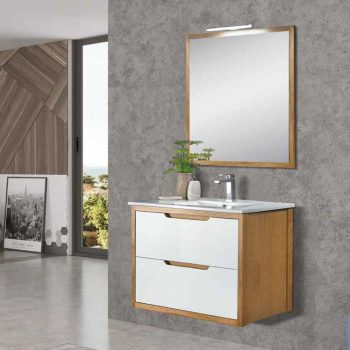 Mueble de Baño Ángeles 80 cm. 2 cajones
